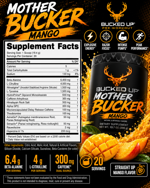 Bucked Up Mother Bucker Mango