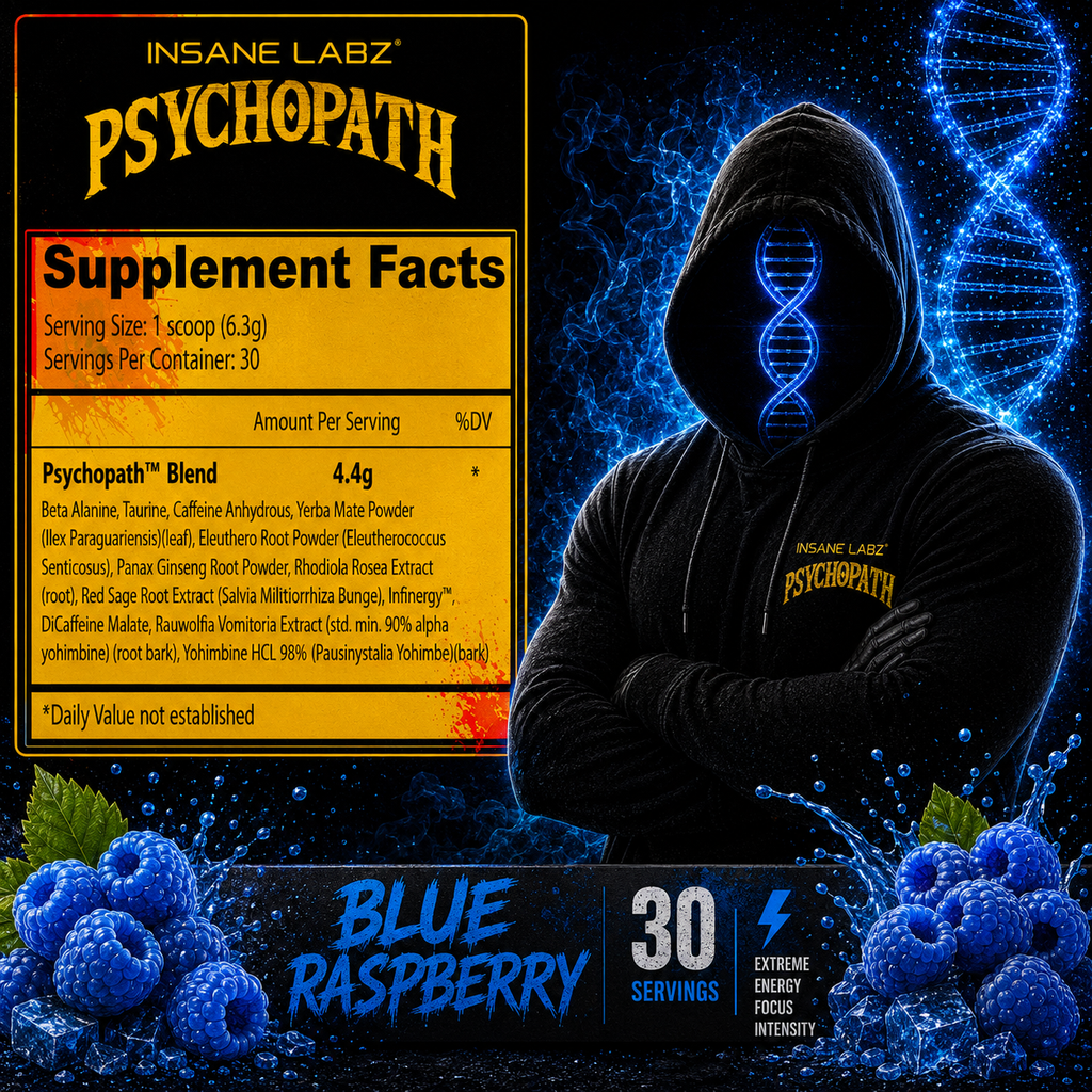 Insane Labz Psychopath Blue Raspberry