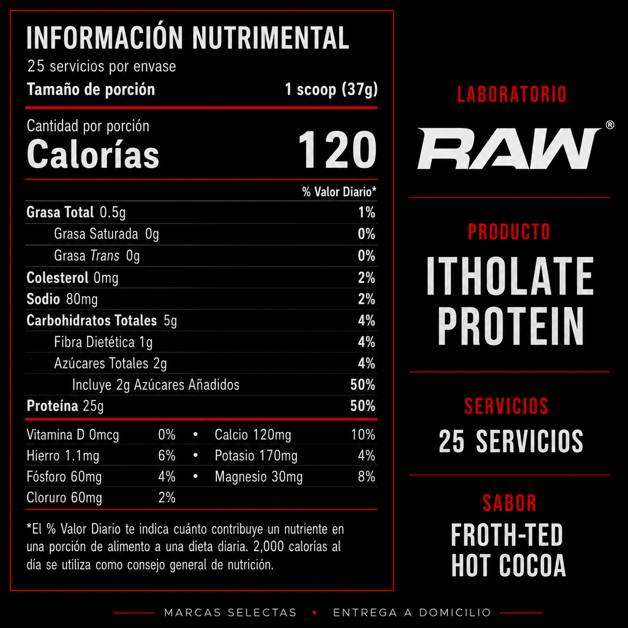 Raw Cbum Itholate Frosted Hot Cocoa 2 Lbs