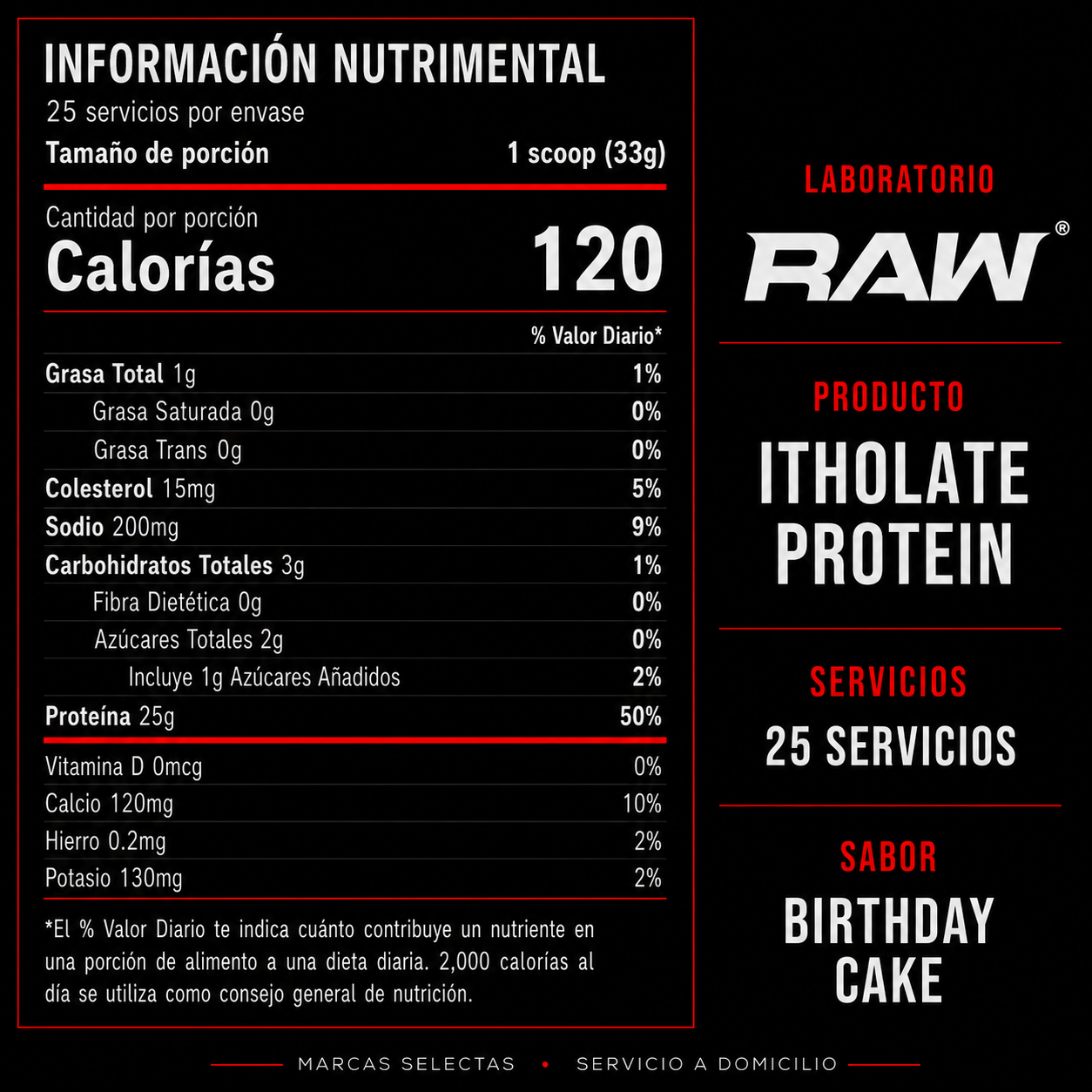 Raw Cbum Itholate Birthay Cake 2 Lbs