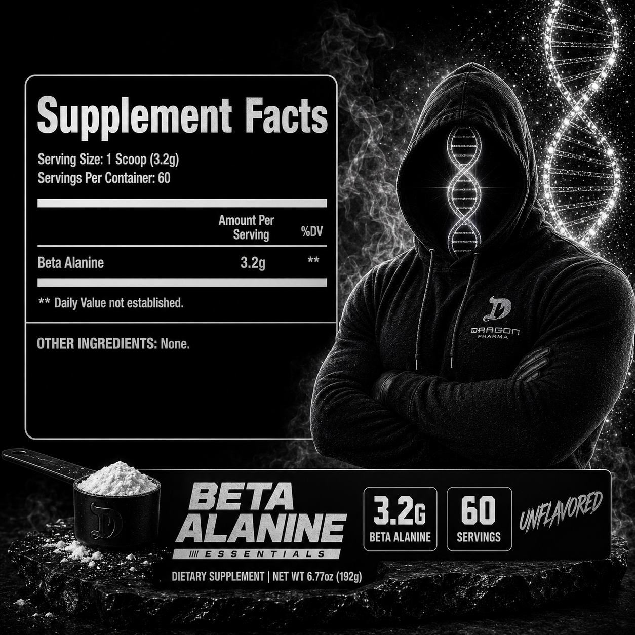Dragon Pharma Beta Alanina 60 Servicios
