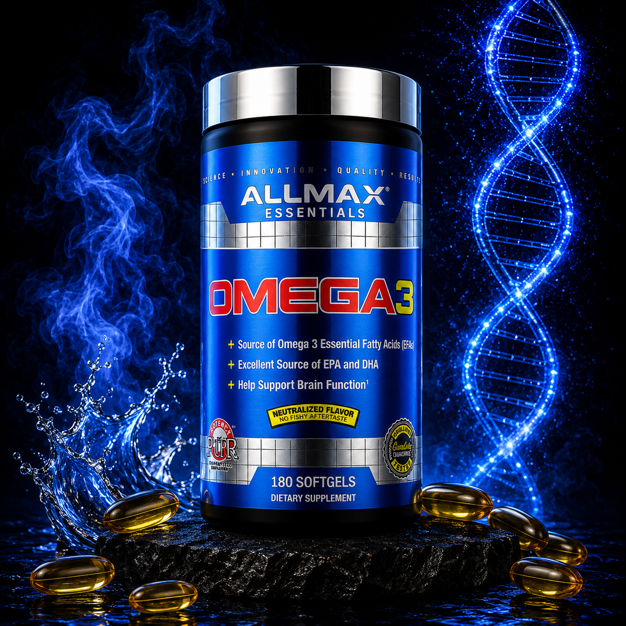 Allmax Omega 3 180 Cápsulas