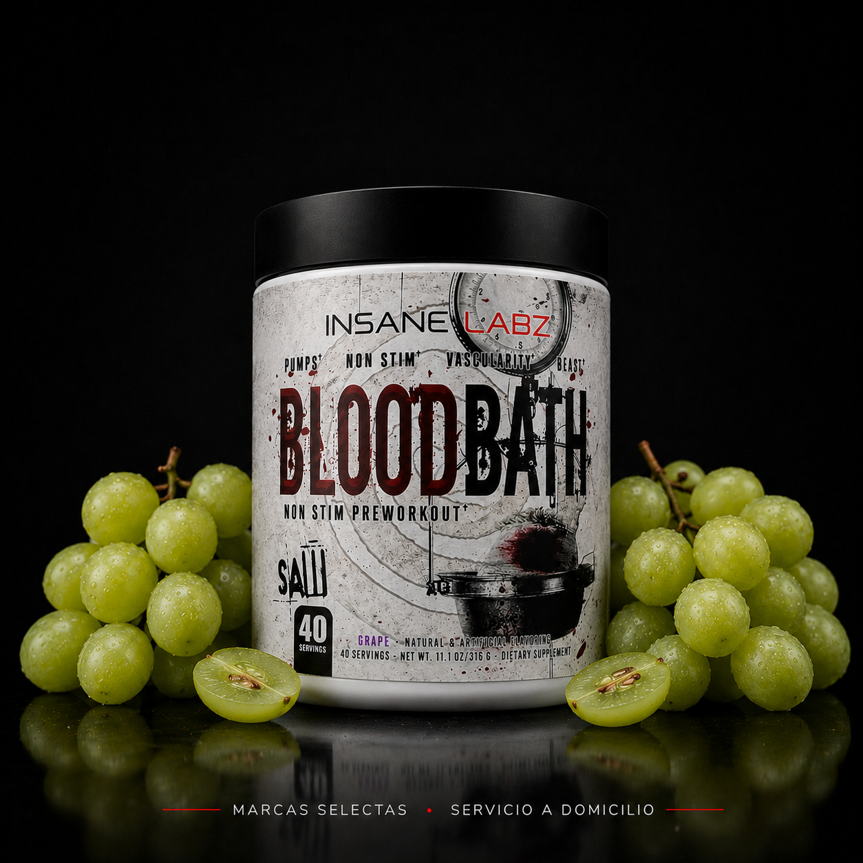 Insane Labz Blood Bath ( Sin Cafeína ) 40 Servicios