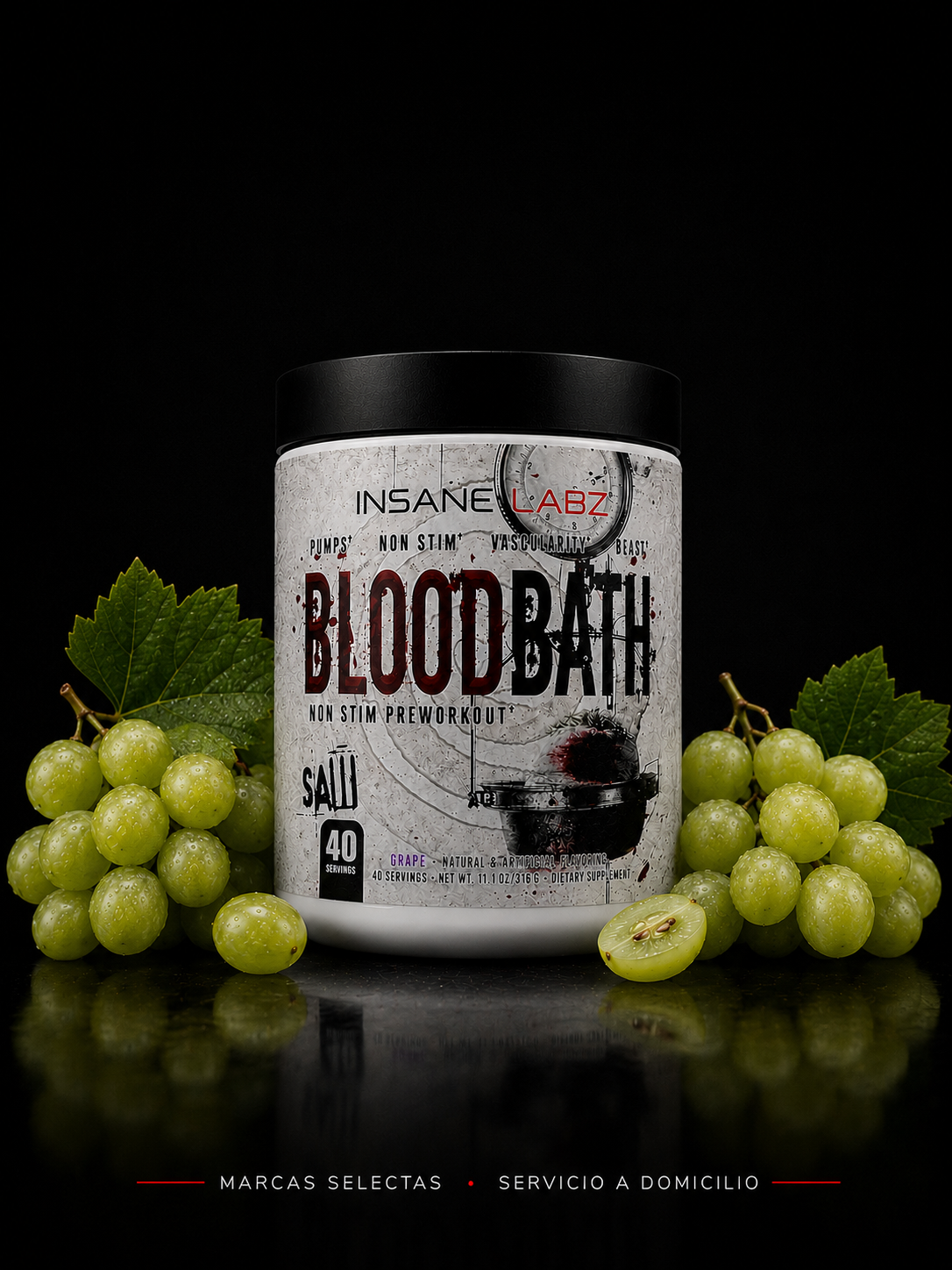 Insane Labz Blood Bath ( Sin Cafeína ) 40 Servicios