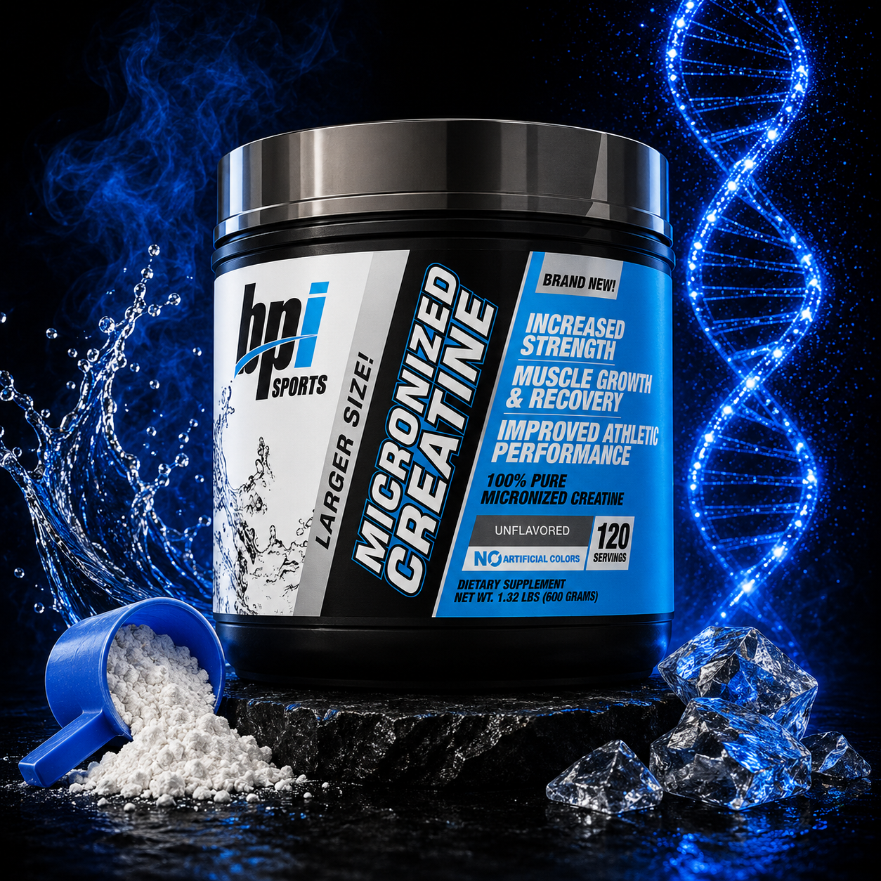 Bpi Creatina Micronizada 120 Servicios