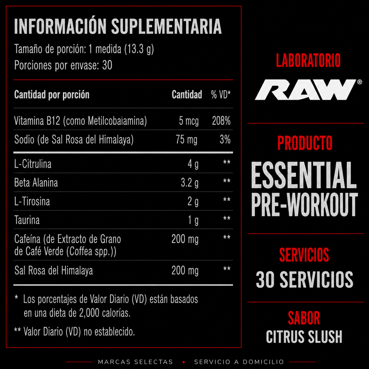 Raw Cbum Essential Prework