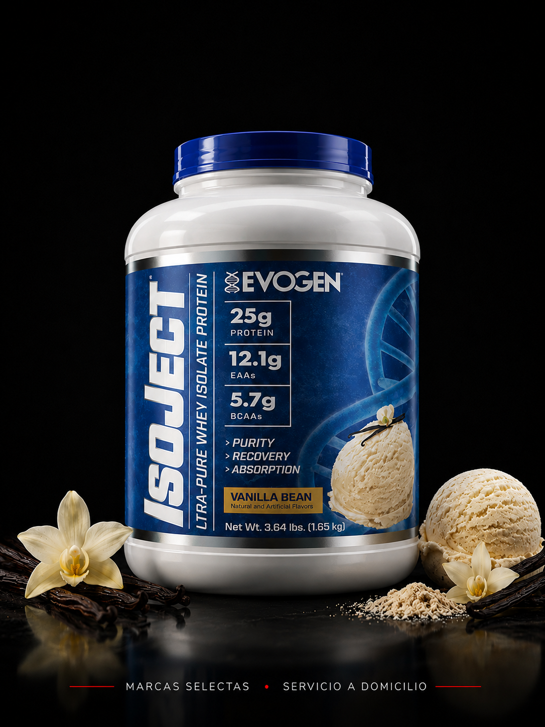 Evogen Isoject Vainilla 4Lb