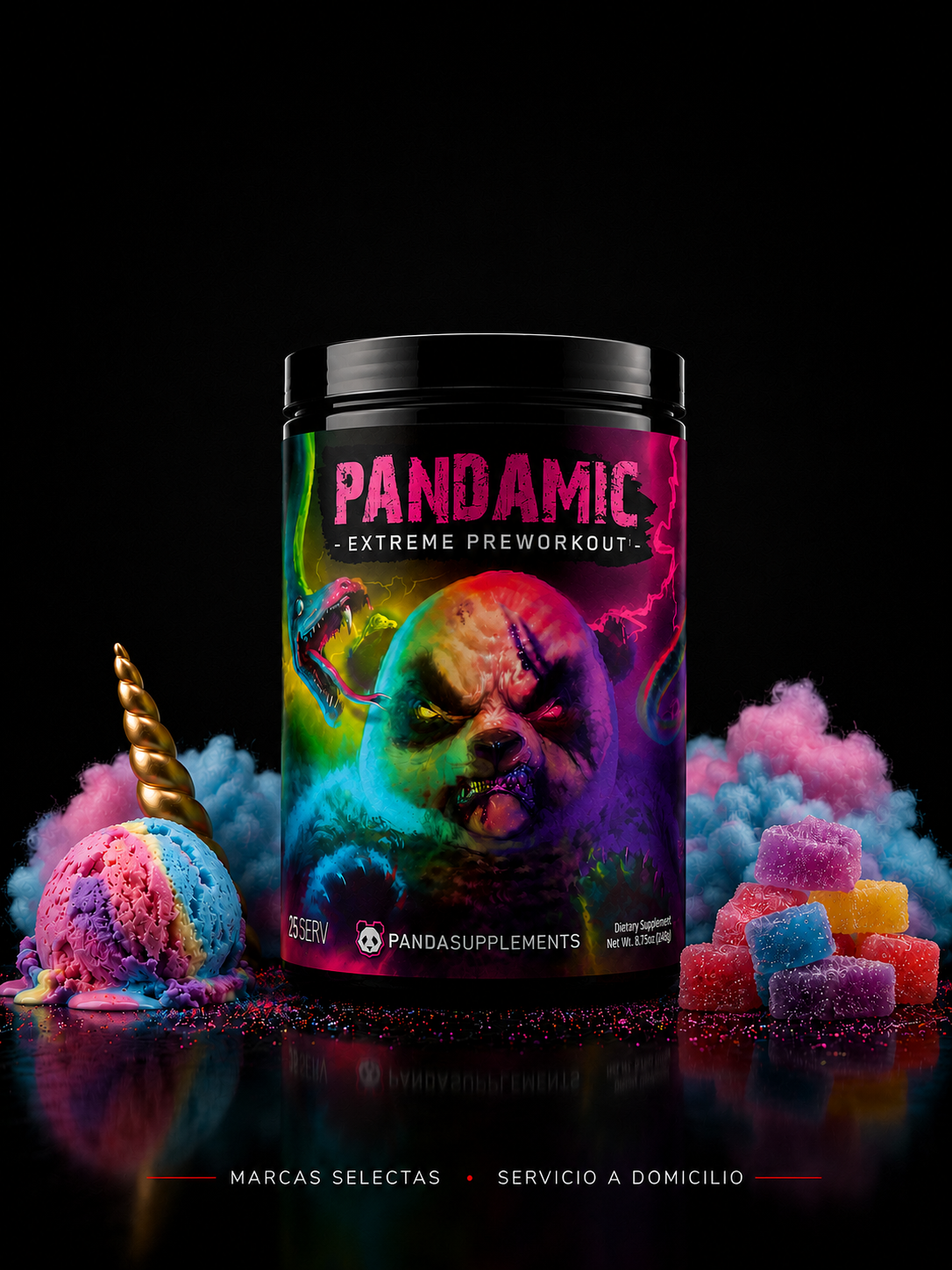 Pandamic Extreme Preworkout 25 Servicios