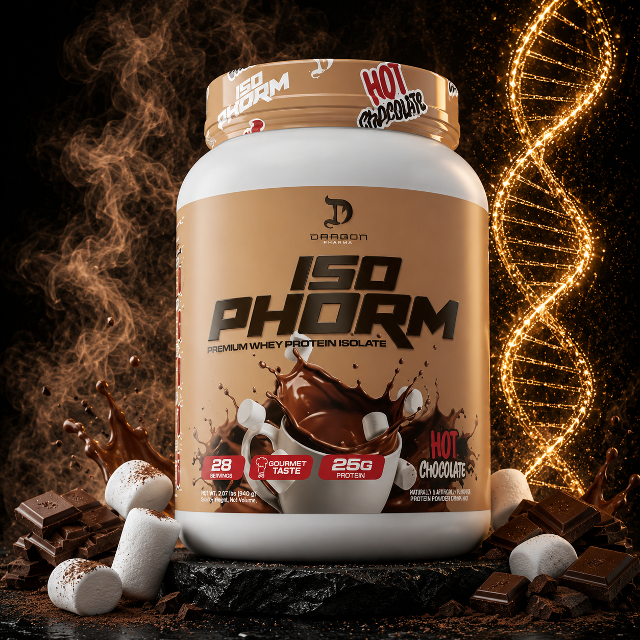 Dragon Pharma Isophorm Hot Chocolate 2Lb