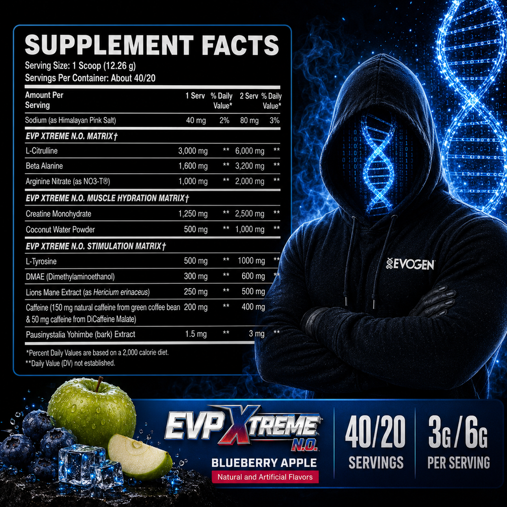 Evogen Evp Xtreme Blueberry Apple ( 40 Servicios )