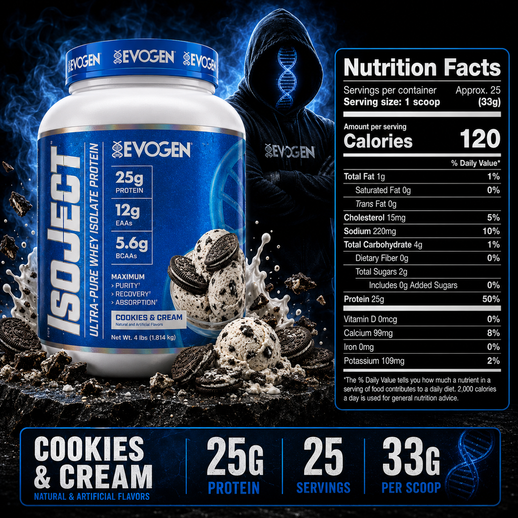 Evogen Isoject Cookies & Cream 4Lb