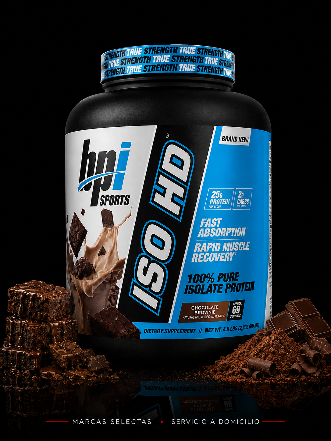 Bpi Iso Hd Chocolate Brownie 5Lb