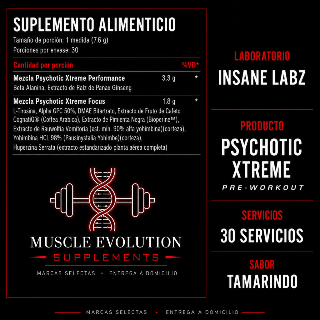 Insane Labz Psychotic Xtreme Tamarindo