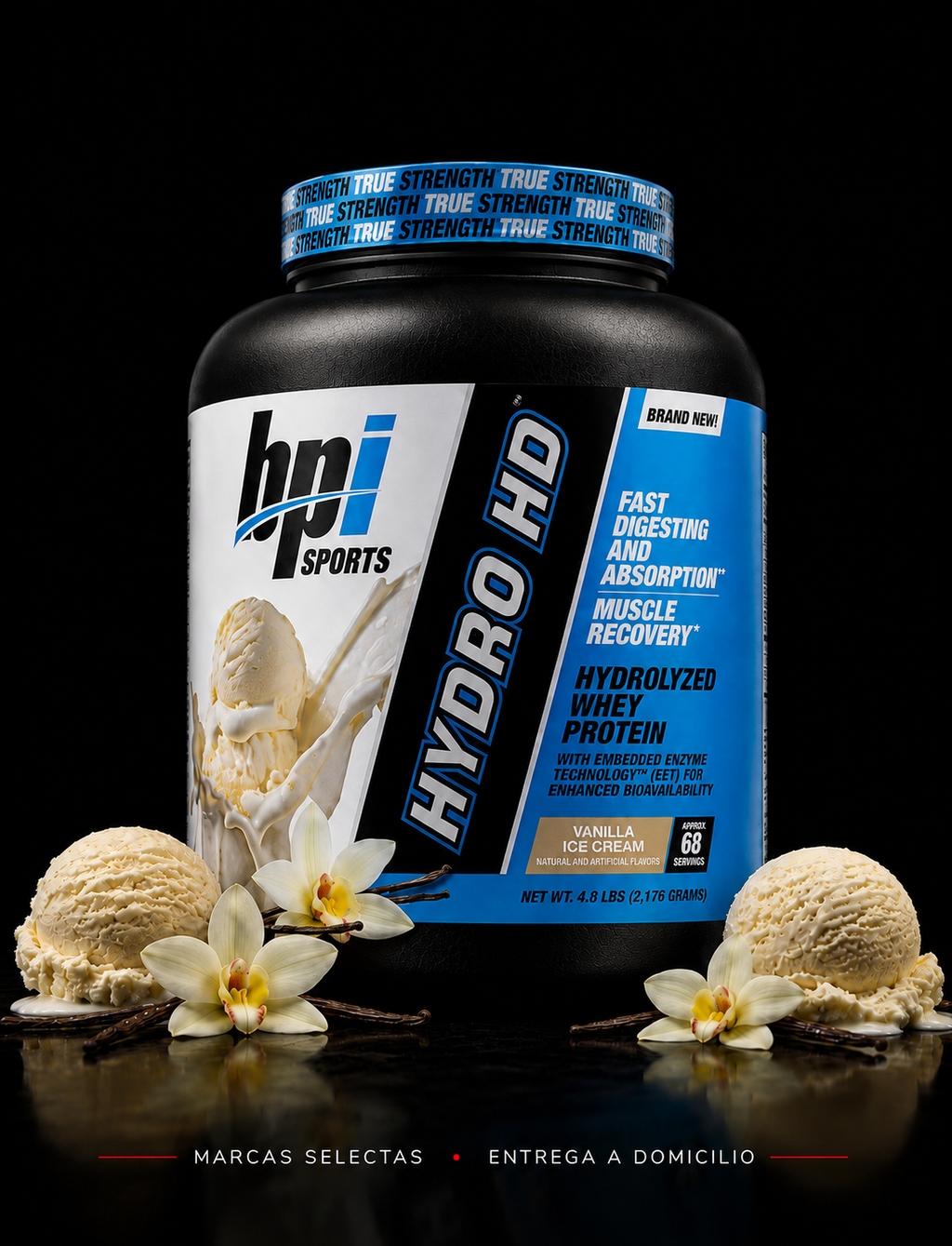 Bpi Hydro Hd Vainilla 5Lb