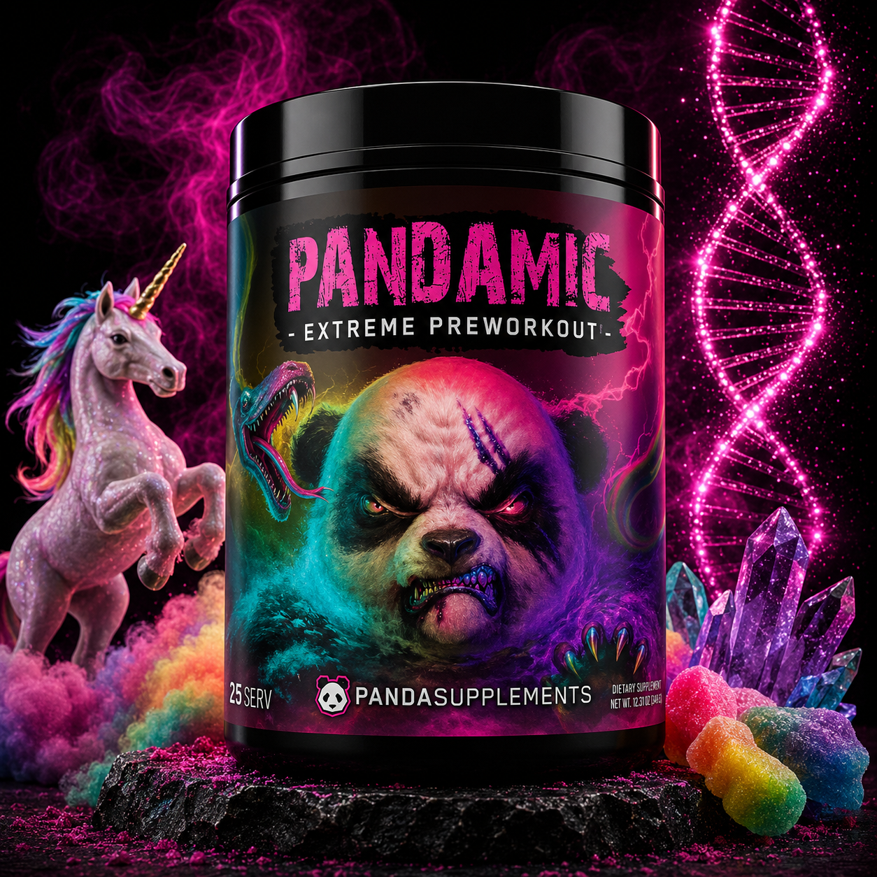 Pandamic Extreme Preworkout Unicorn
