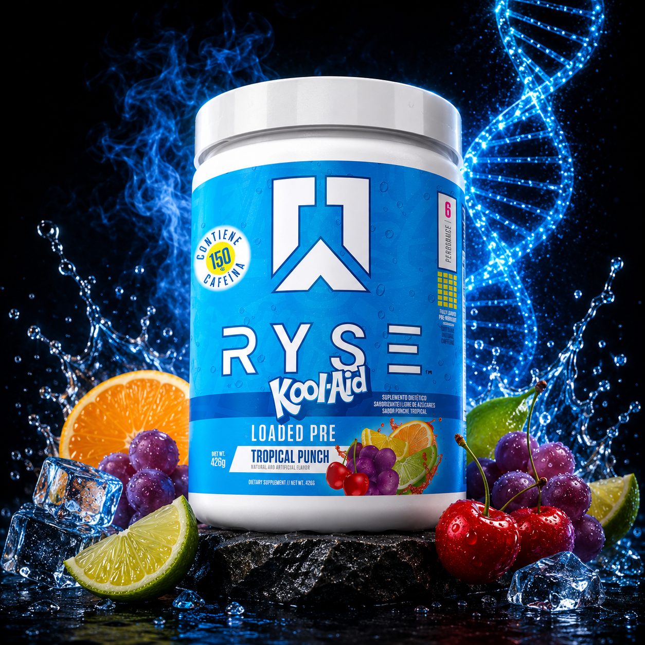 Ryse Loaded Pre Kool Aid 25 Servicios