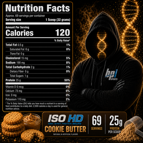 Bpi Iso Hd Cookie Butter 5Lb