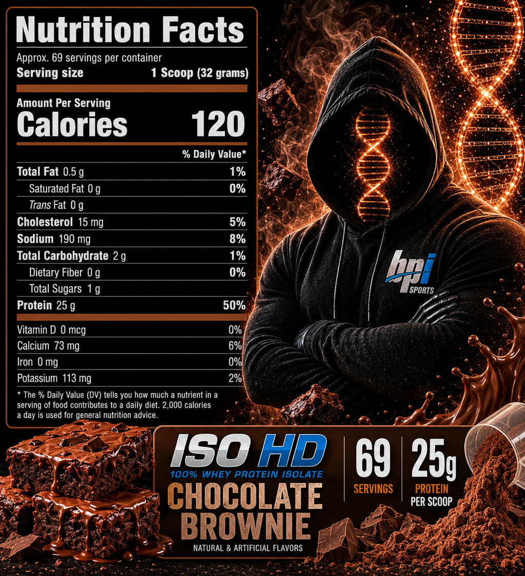 Bpi Iso Hd Chocolate Brownie 5Lb