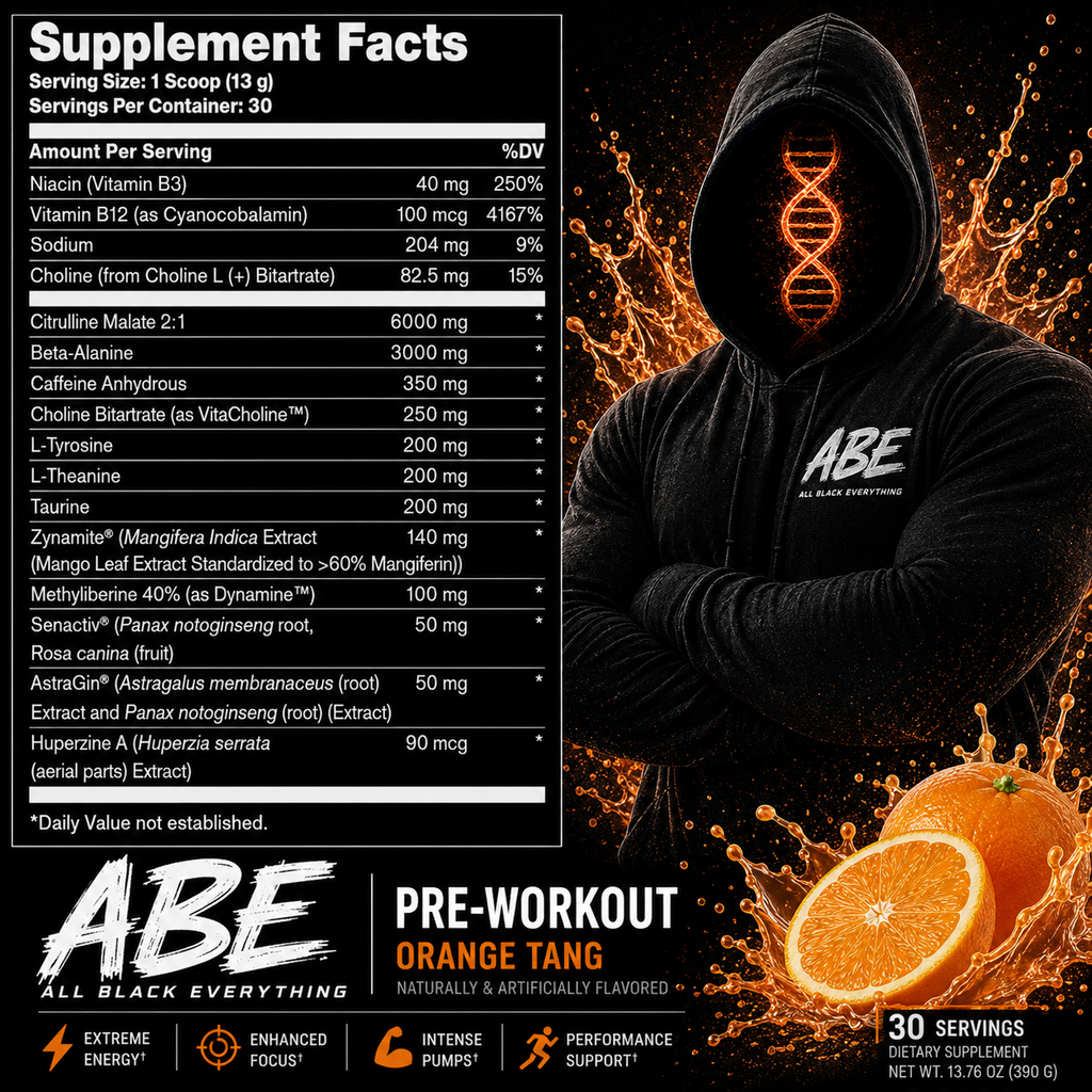 Abe All Black Everything 30 Servicios