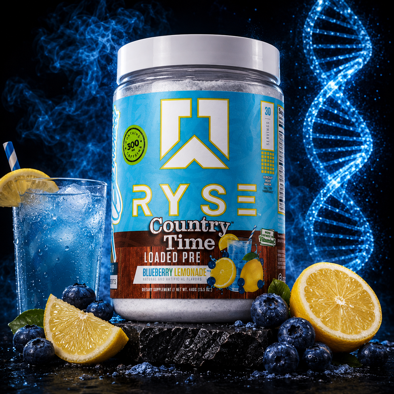 Ryse Loaded Pre Blueberry Lemonade