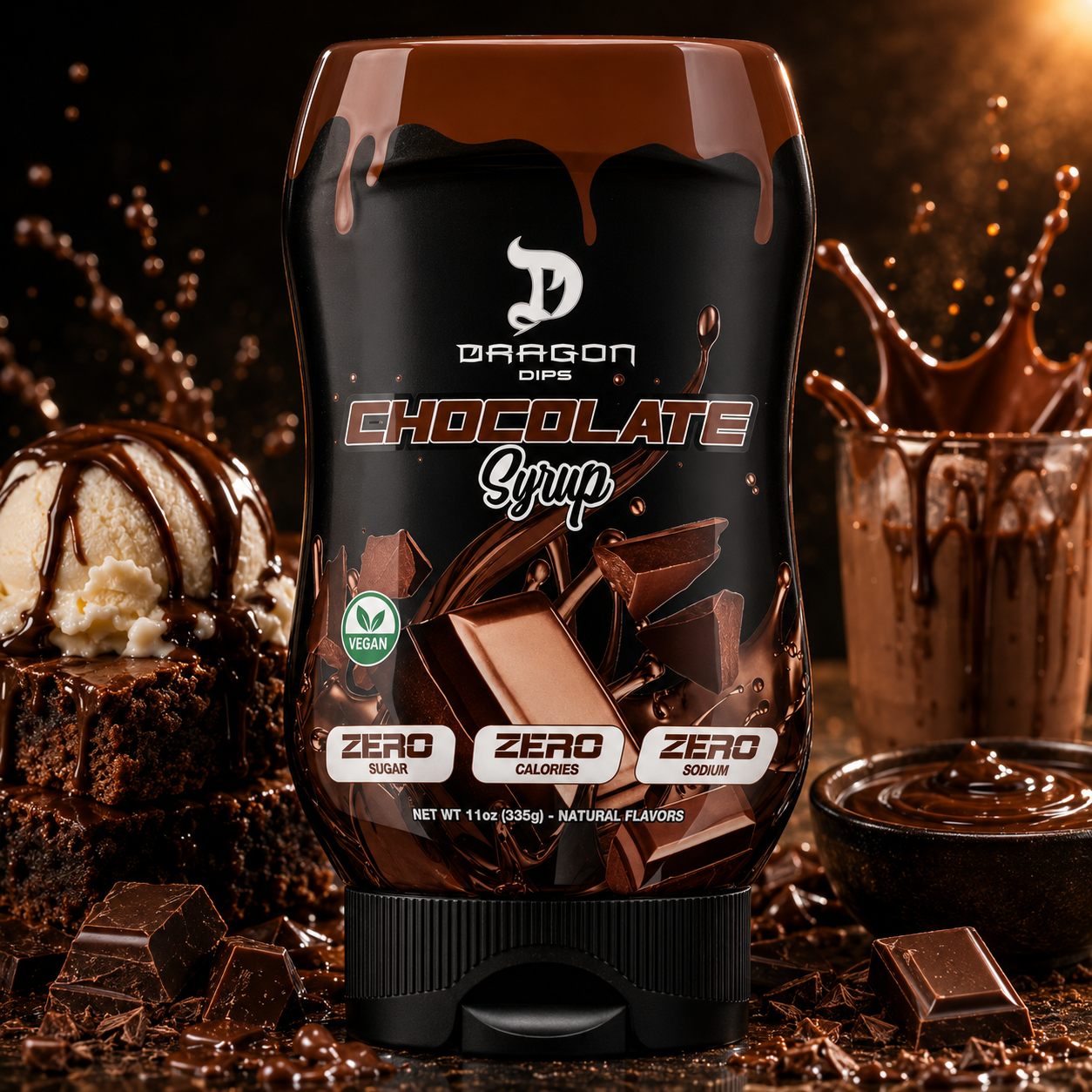 Dragon Pharma Dip Chocolate Syrup
