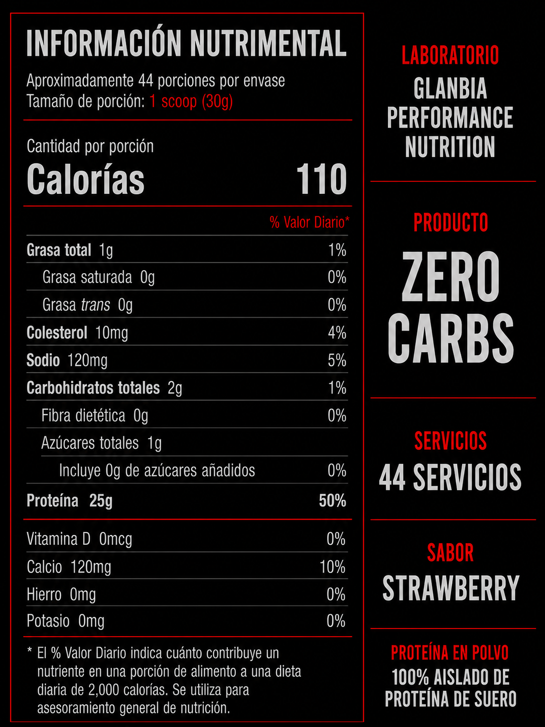 Natures Best Isopure Zero Strawberry 3 Lbs