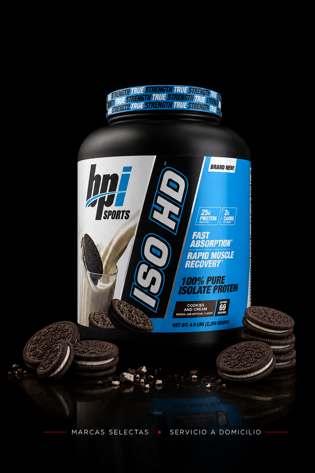 Bpi Iso Hd Cookie & Cream 5Lb
