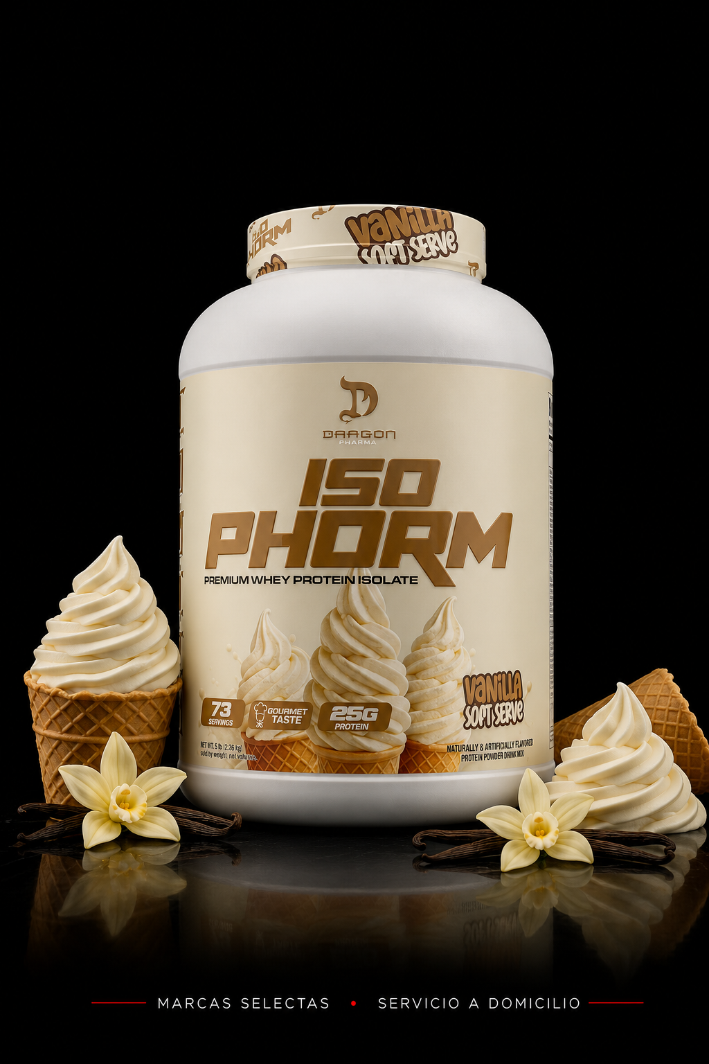 Dragon Pharma Isophorm Vainilla Soft 5 Lb