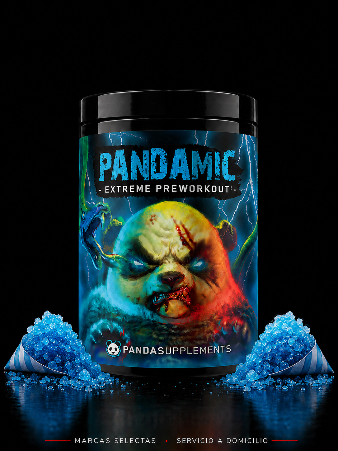 Pandamic Extreme Preworkout Blue Snow Cone