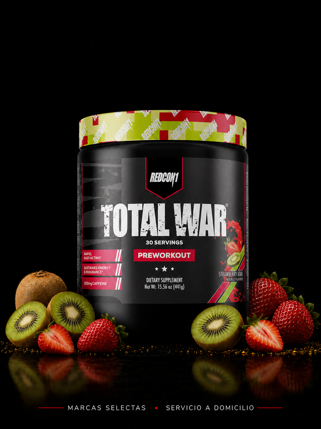 Redcon 1 Total war Strawberry Kiwi