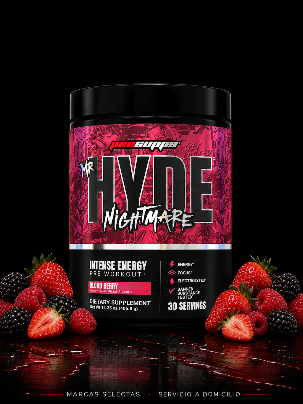 Pro Supps Hyde Nightmare Blood Berry