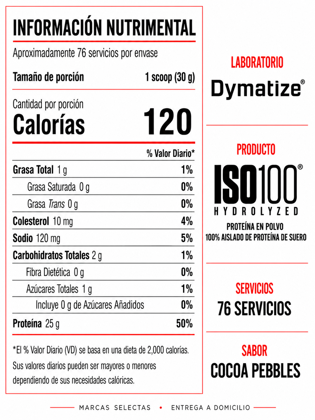 Dymatize Iso 100 Cocoa Pebbles 5Lb