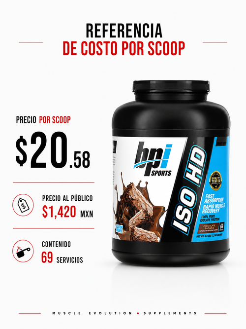 Bpi Iso Hd Chocolate Brownie 5Lb