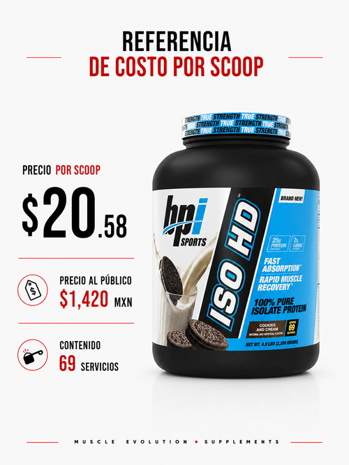 Bpi Iso Hd CookieS & Cream 5Lb