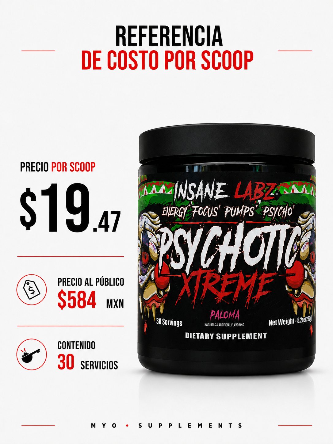 Insane Labz Psychotic Xtreme Tamarindo