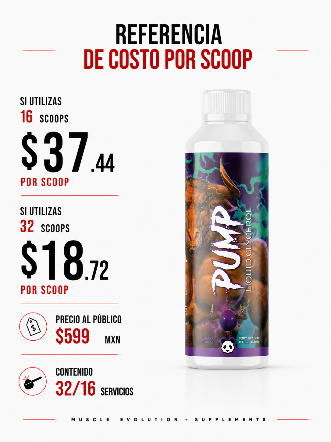 Panda Pump Juice Glycerol Grape Cooler
