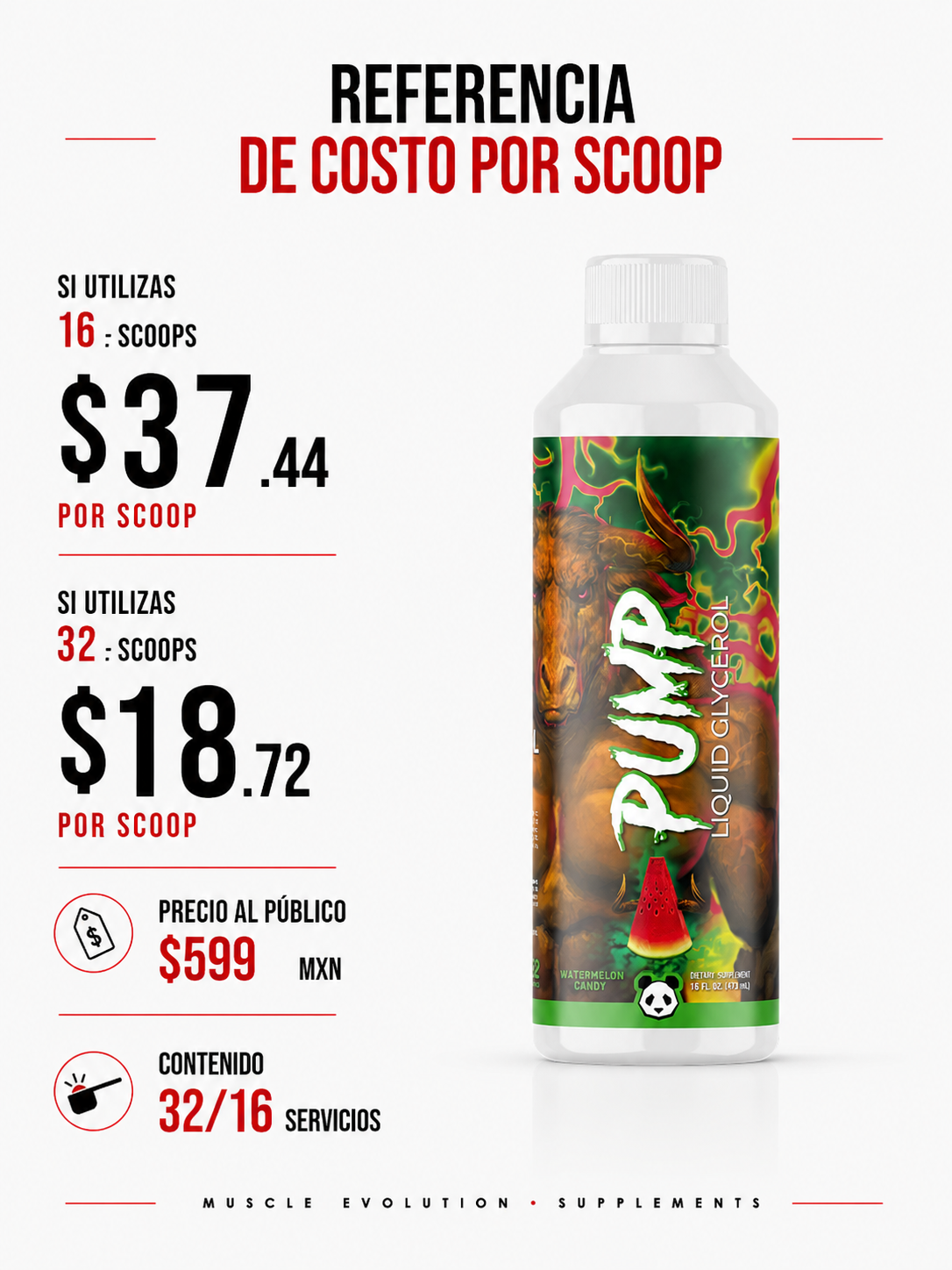 Panda Pump Juice Glycerol Watermelon Candy