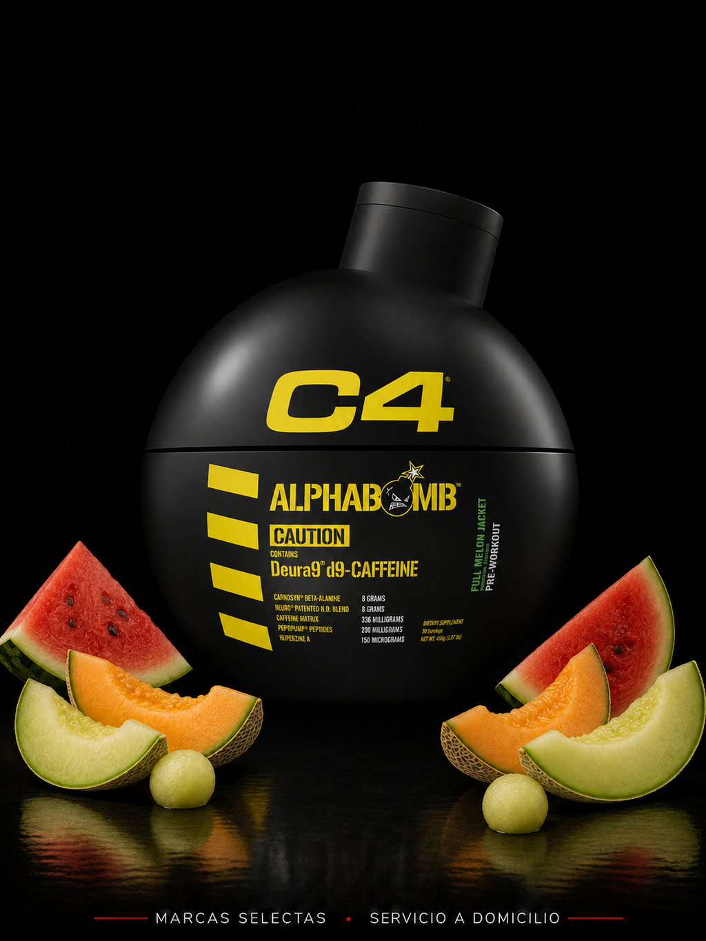 Cellucor C4 AlphaBomb Melon jacket