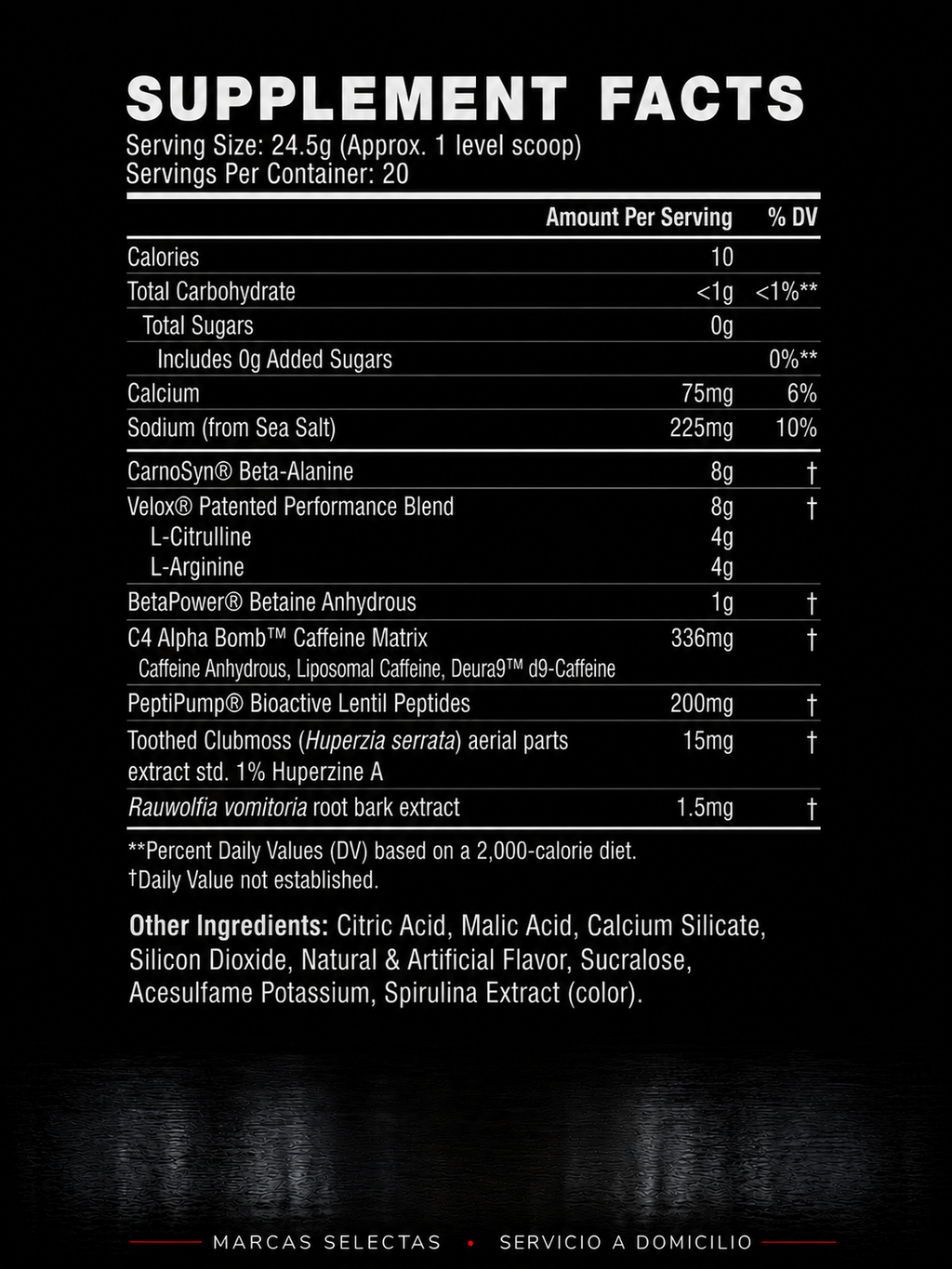 Cellucor C4 AlphaBomb Blue Rageberry