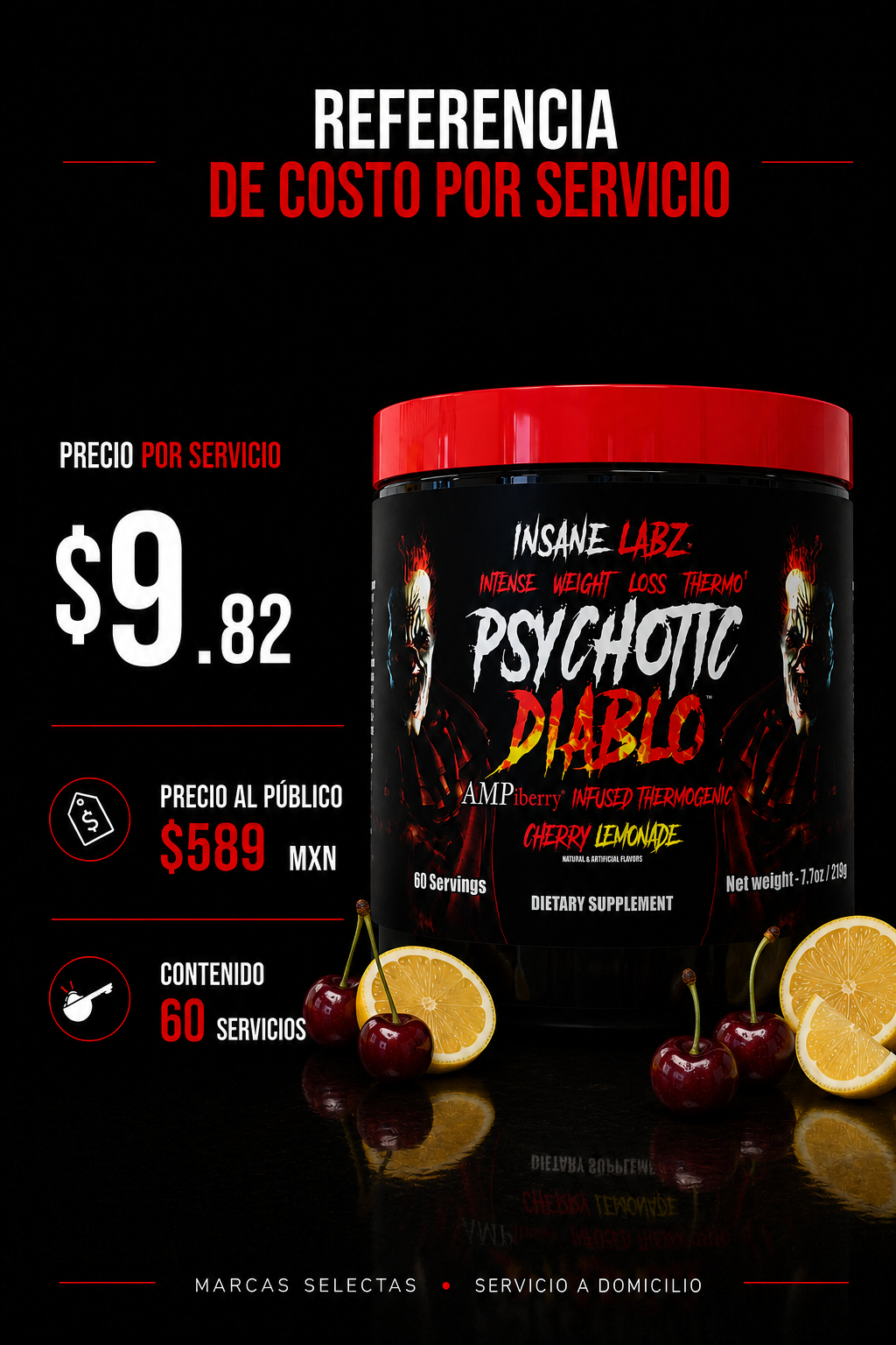 Insane Labz Psychotic Diablo Cherry Lemonade