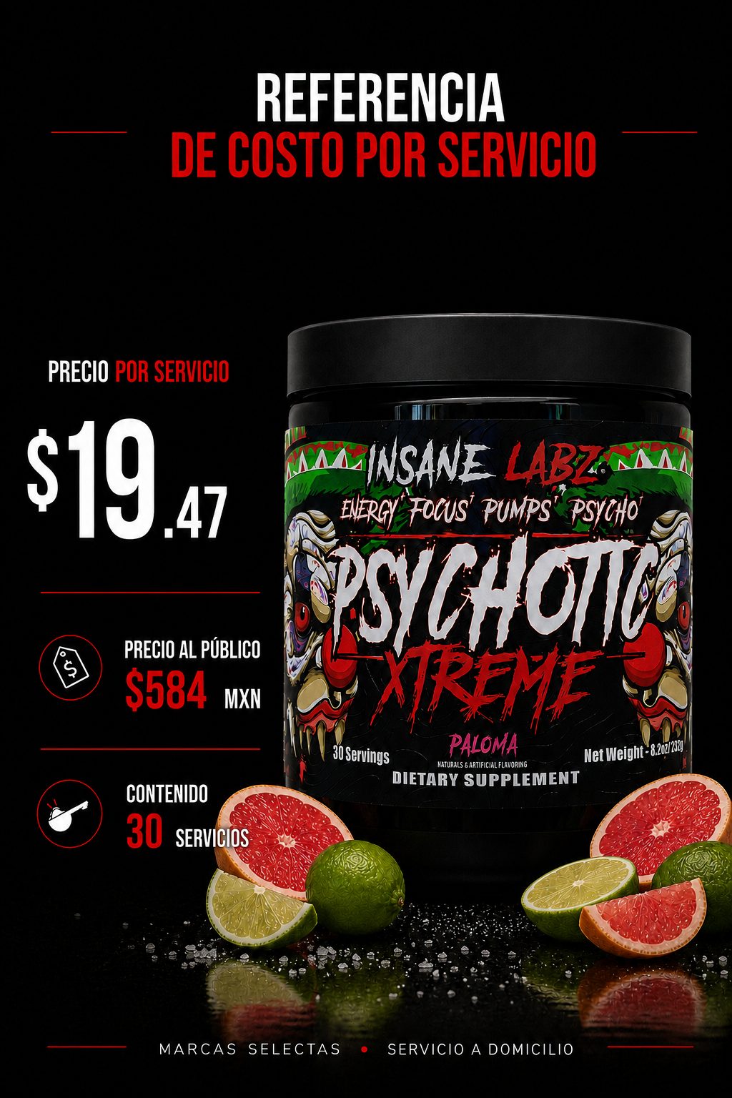 Insane Labz Psychotic Xtreme Paloma