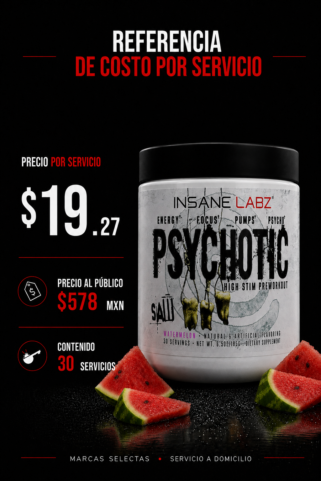 Insane Labz Psychotic Saw Watermelon