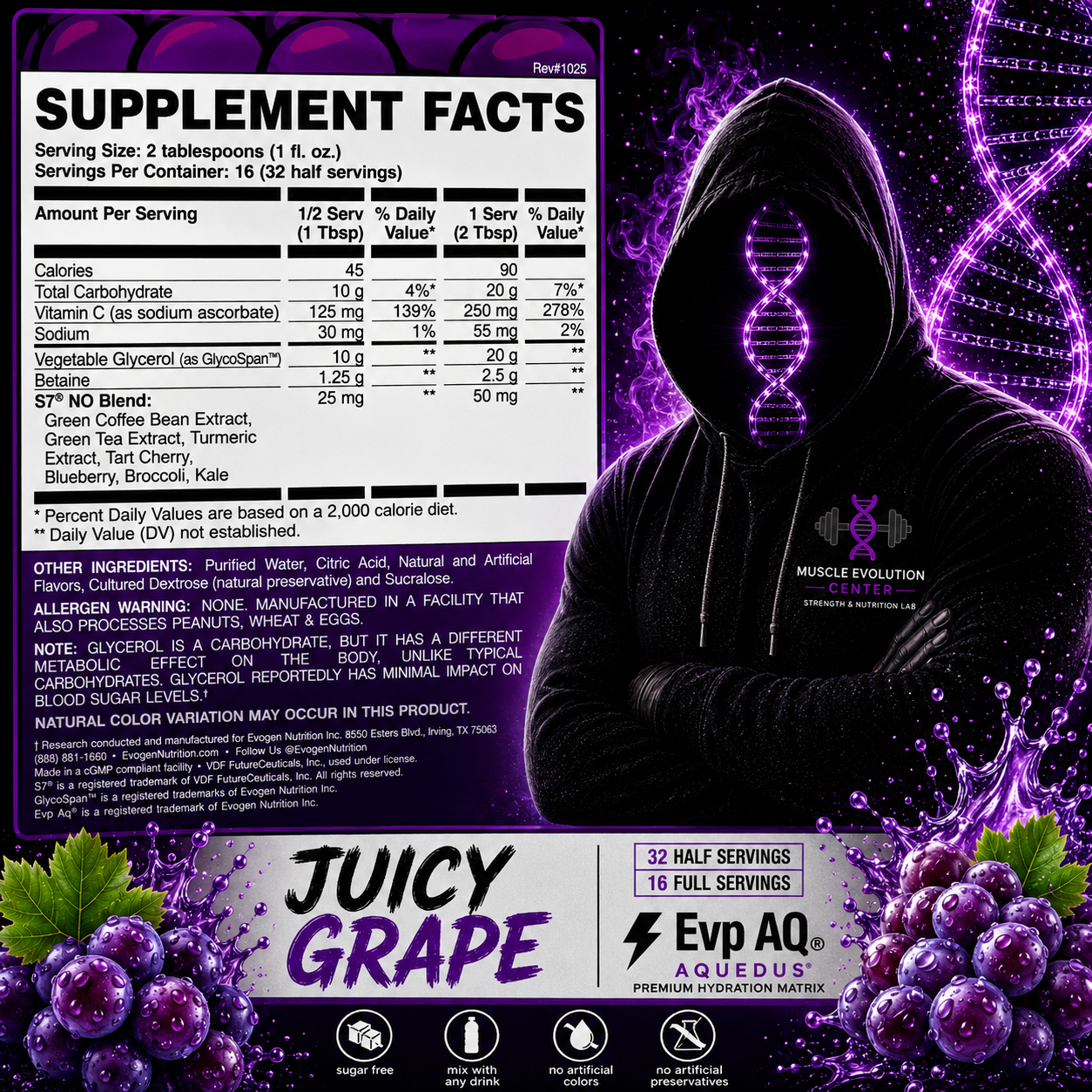 Evogen Evp Aq Aquedus Juicy Grape