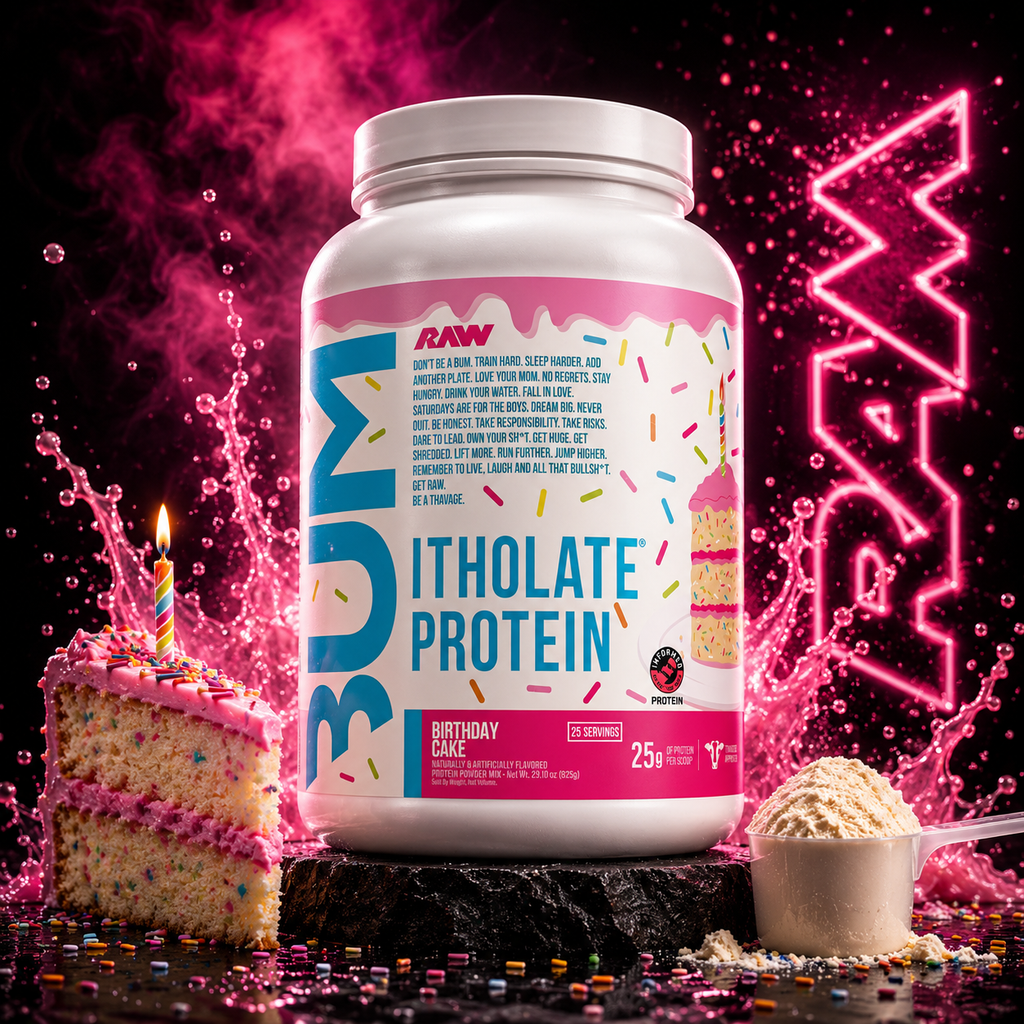 Raw Cbum Itholate Birthay Cake 2 Lbs