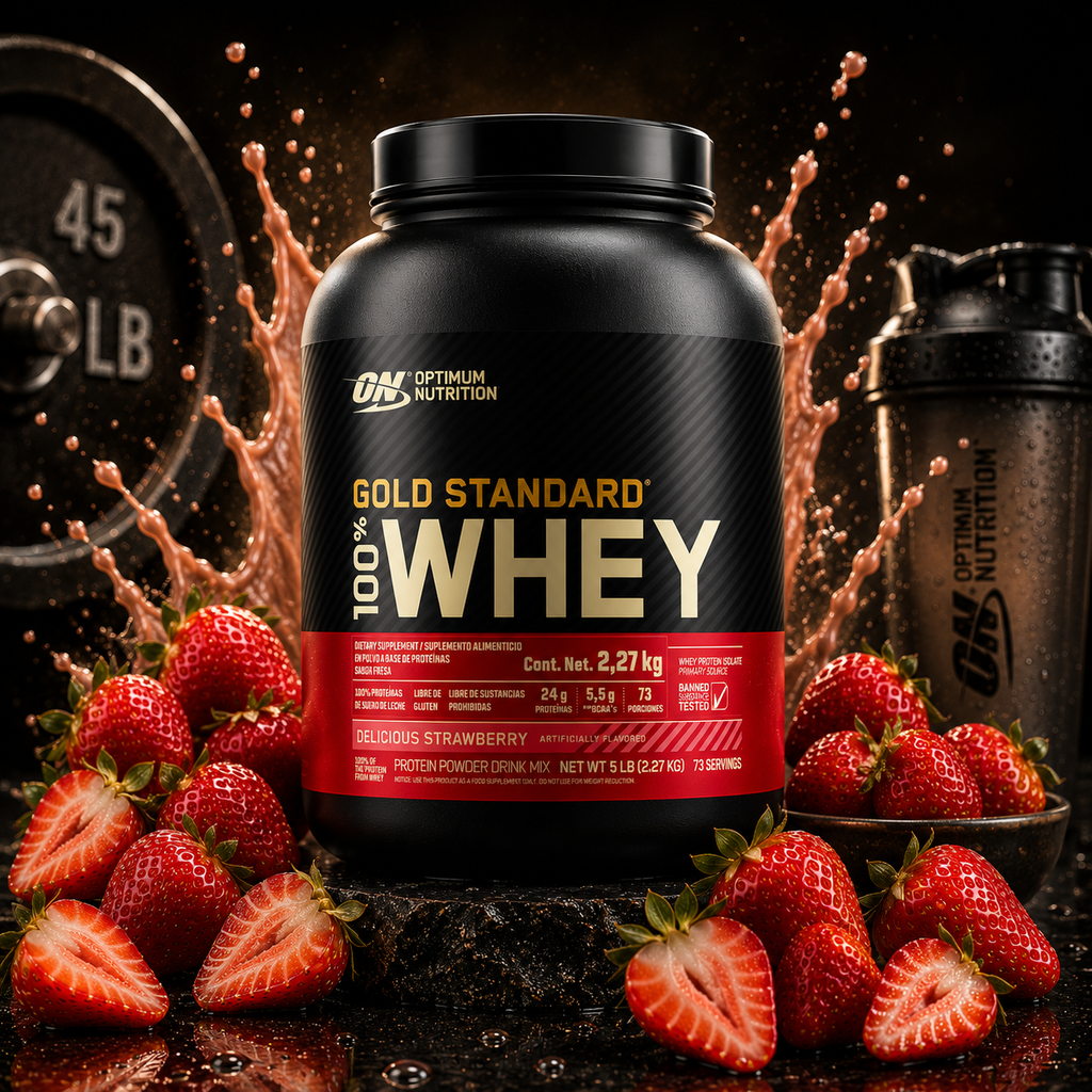 Optimum Nutrition Gold Standard Strawberry 5Lb