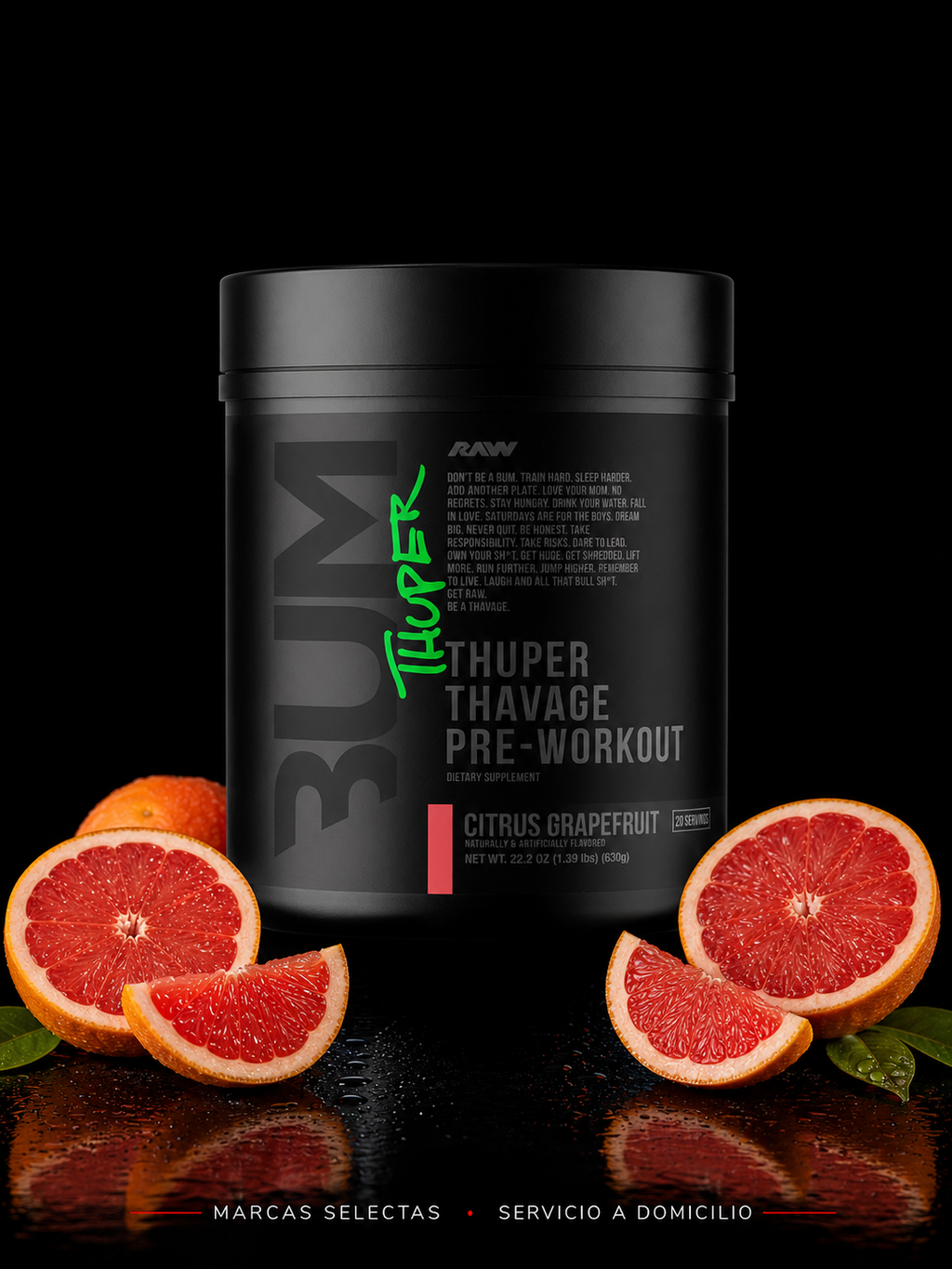 Raw Thuper Thavage Citrus Grapefruit