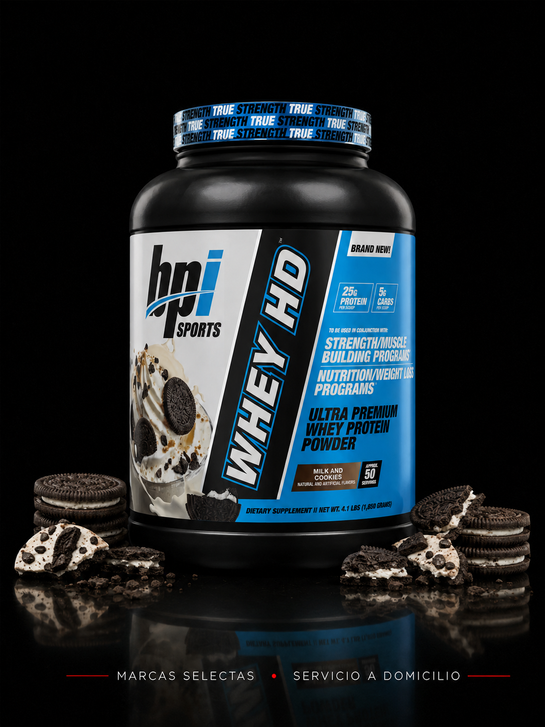 Bpi Whey Hd Cookies & Cream 4Lb