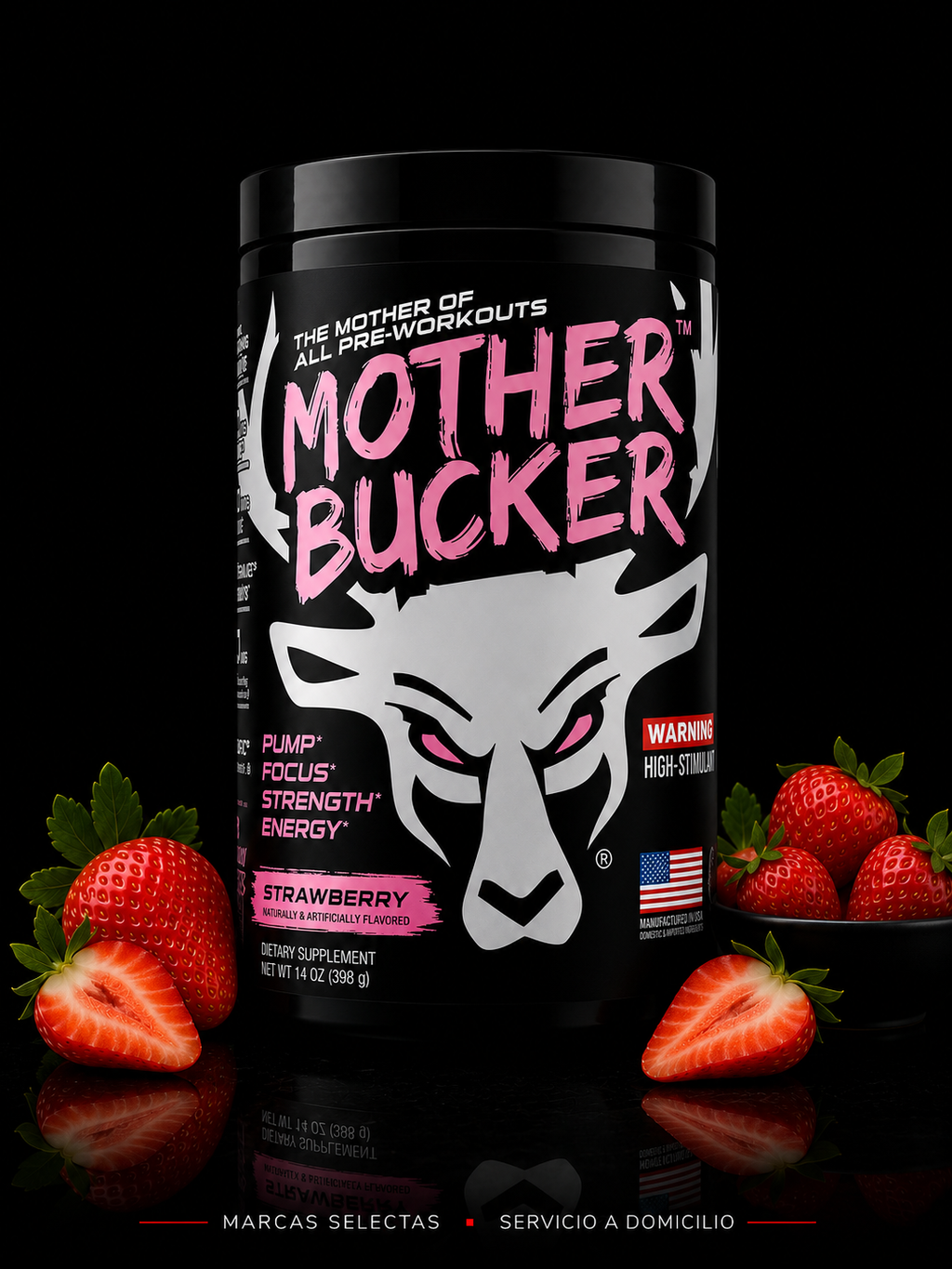 Bucked Up Mother Bucker Strawberry Super Sets