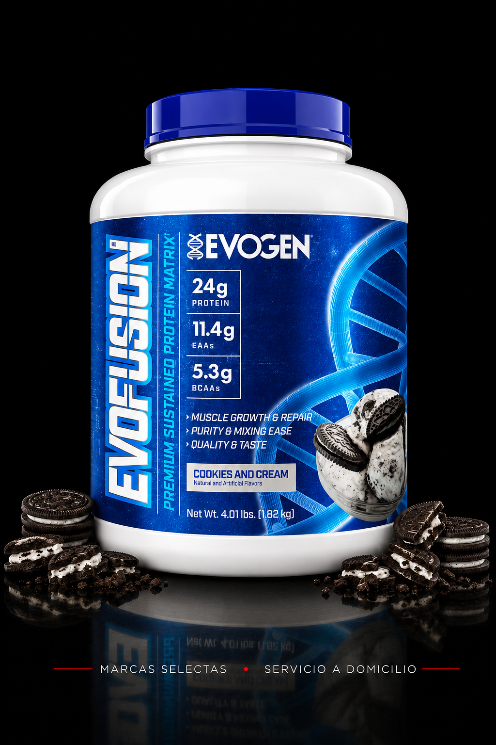 Evogen Evofusion Cookies & Cream 4Lb