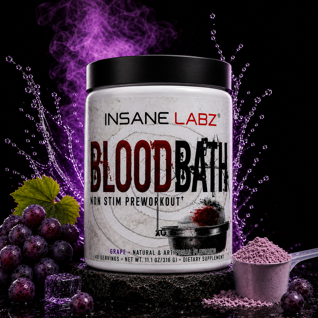 Insane Labz Blood Bath Non Stim Grape